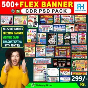 500+ All Shop Banner Election Banner Bundle